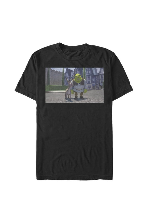Men's Shrek Shocked Duo  Graphic T-Shirt