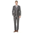 thumbnail image 1 of Men's Signature 3-Piece Slim Fit Suits, 1 of 5