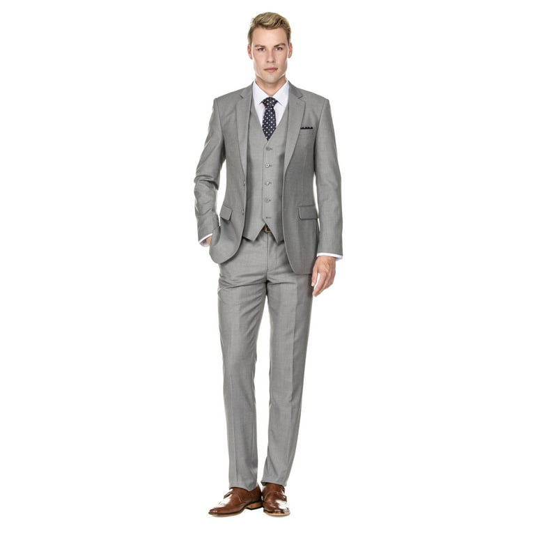 Men s Signature 3 Piece Slim Fit Suits