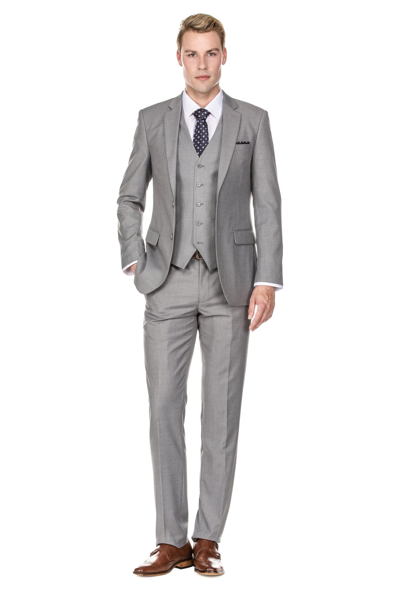 Limited Edition Men's 3-Pieces Slim Fit Copper Suit