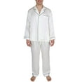 thumbnail image 1 of Men's Silk Sleepwear 100% Silk Pajamas Set, 1 of 11