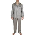 thumbnail image 1 of Men's Silk Sleepwear 100% Silk Pajamas Set, 1 of 10