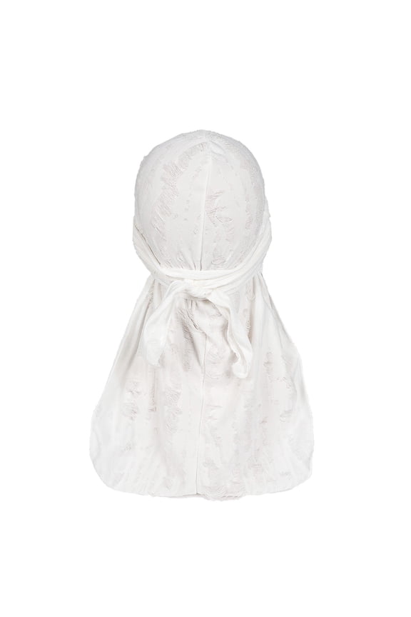 Men's Silky Durag, Breathable Doo Rag Cap with Adjustable Long Tail, Sun Protection Streetwear Headwrap for Running, Cycling, Yoga, Dance and Everyday Wear