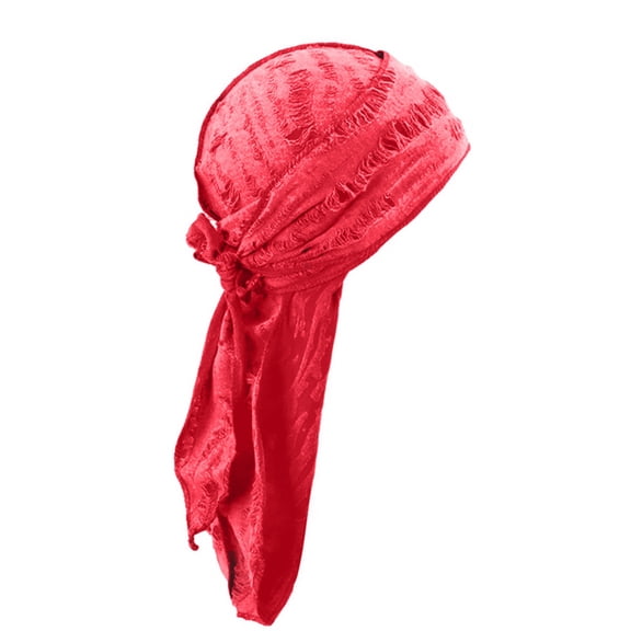 Men's Silky Durag - Breathable Neck Drape Headwrap for Biking, Sun Protection, Styling