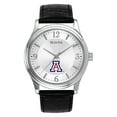 thumbnail image 1 of Men's Silver Arizona Wildcats Leather Watch, 1 of 1