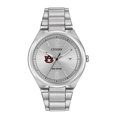 thumbnail image 1 of Men's Silver Auburn Tigers Citizen Eco-Drive Stainless Steel Watch, 1 of 1