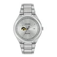 thumbnail image 1 of Men's Silver Iowa Hawkeyes Citizen Eco-Drive Stainless Steel Watch, 1 of 1