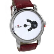 Men s Silver-Tone Business & Clubbing Watch 47mm, 14mm thick case.
