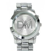 Mens Silver Tone business 54mm 14mm thick case.