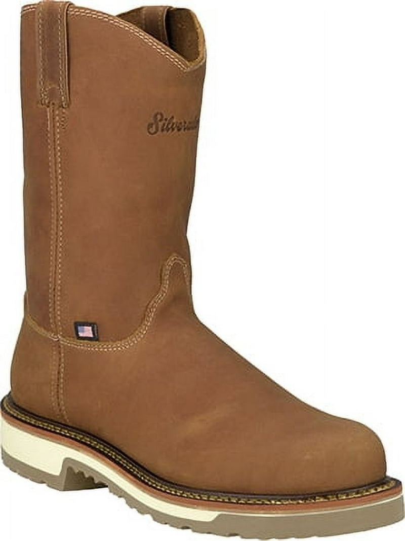 Men\'s Brown/Tan Western Pull-On Boots Durango Mens Rebel Saddle Up Tan Pull On Boots– StateLineTack main image 4