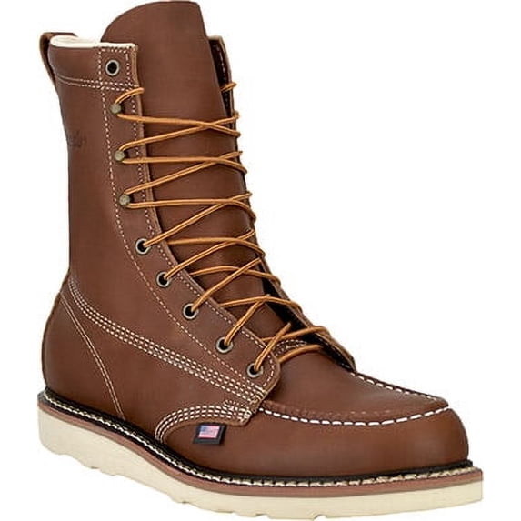 Men's Silverado 8" Moc Toe Wedge Sole Work Boot (U.S.A. Made) 7783-GWP702