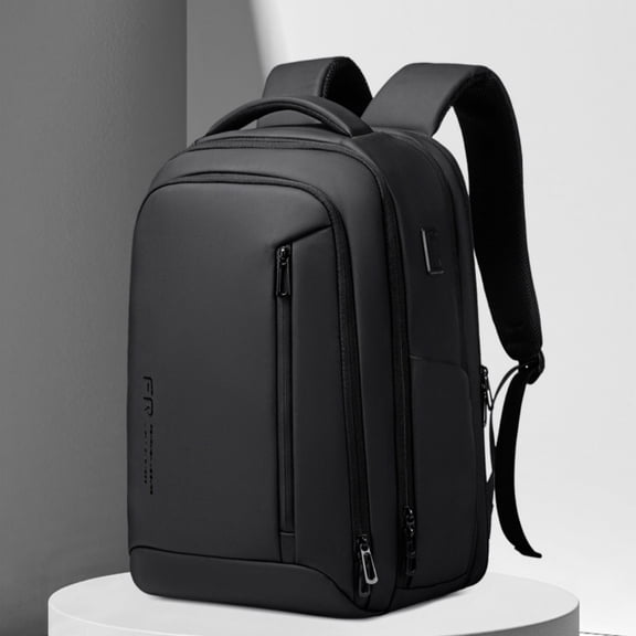 Men's Simplicity Daily Commuter Waterproof Business Computer Bag,Black