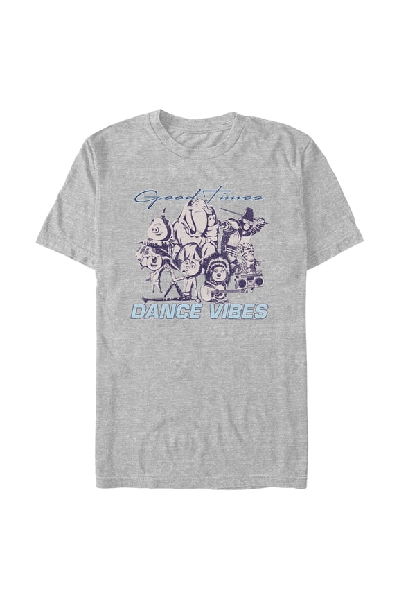Men's Sing 2 Good Times Dance Vibes Retro Group Shot Graphic Tee Athletic Heather Large