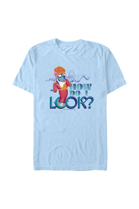 Men's Sing 2 Miss Crawly How Do I Look? Graphic Tee Light Blue Large