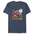 thumbnail image 1 of Men's Sing 2 Nooshy Good Times Dance Vibes Graphic Tee Navy Blue Heather 3X Large, 1 of 4