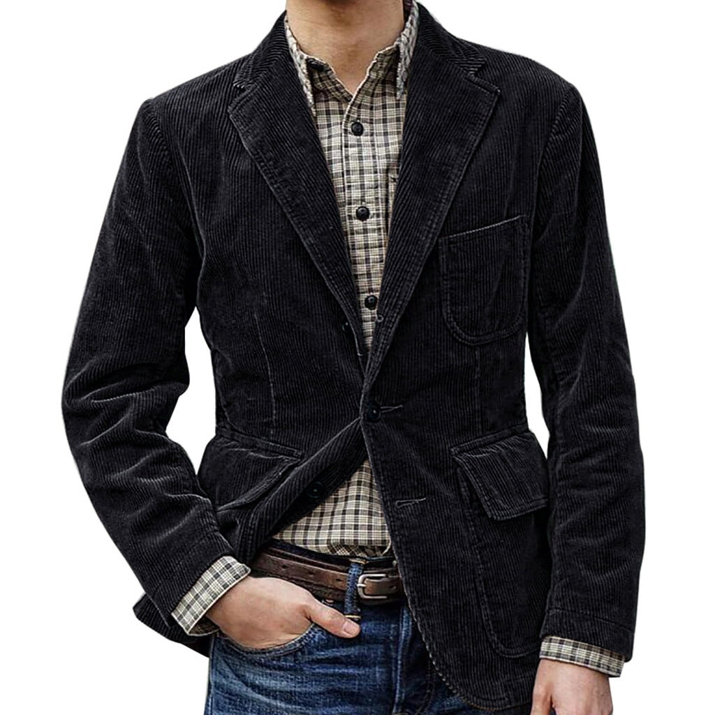 Men corduroy blazer hot sale