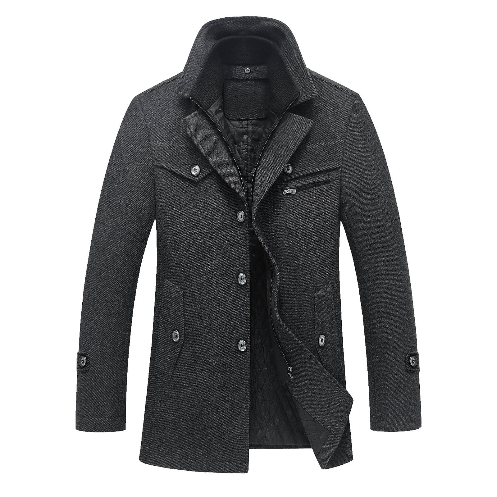 Mens large peacoat cheap