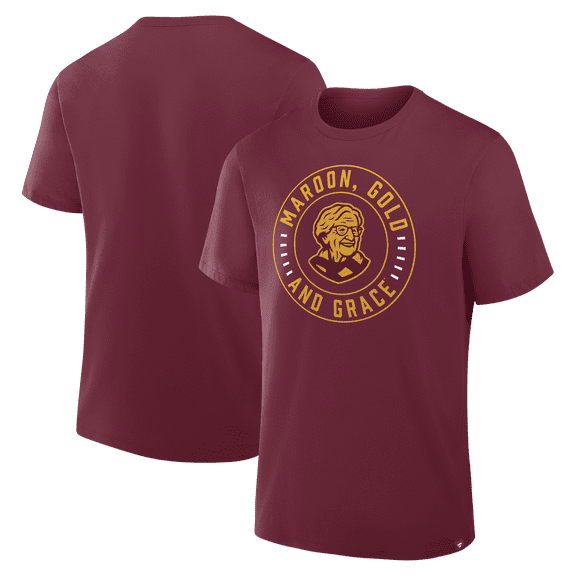 Men's Sister Jean Maroon Loyola Chicago Ramblers Maroon, Gold and Grace T-Shirt