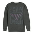 thumbnail image 1 of Men's Sixteen Candles Borrowed Panties  Sweatshirt Charcoal Heather X Large, 1 of 3