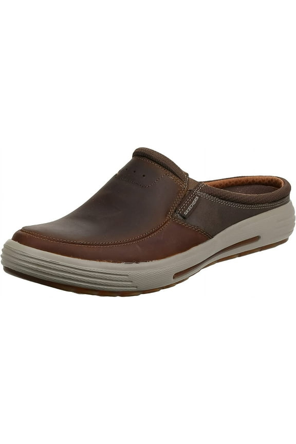 Men's Skechers Skech-Air Porter Vamen Clog Brown 8.5 W