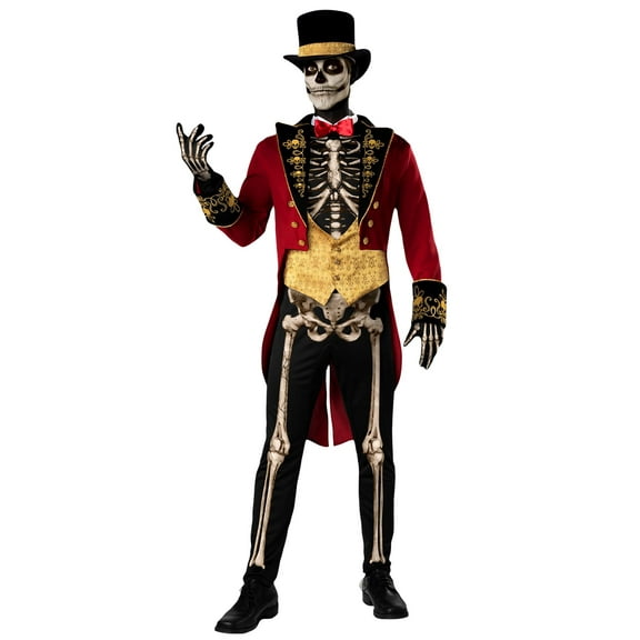 Men's Skeleton Ringmaster Costume