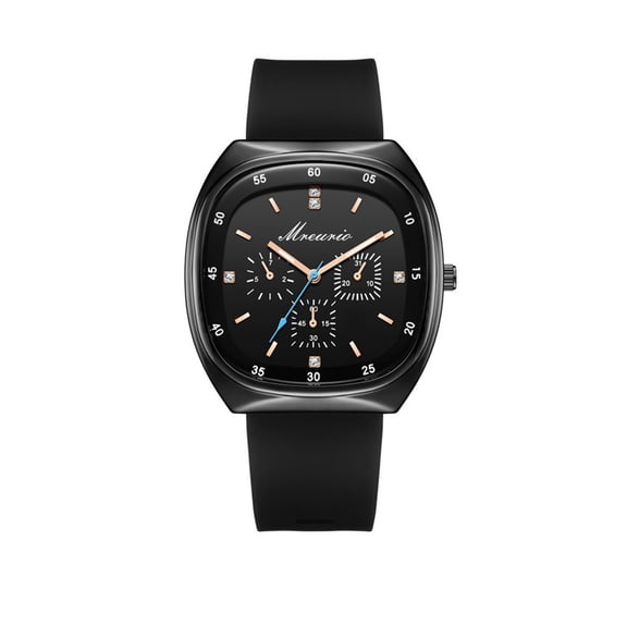 Skeleton Dial Watch for Men Women Quartz Wristwatch, Transparent Mechanical Style Analog Watch, Stainless Steel Casual Dress Timepiece