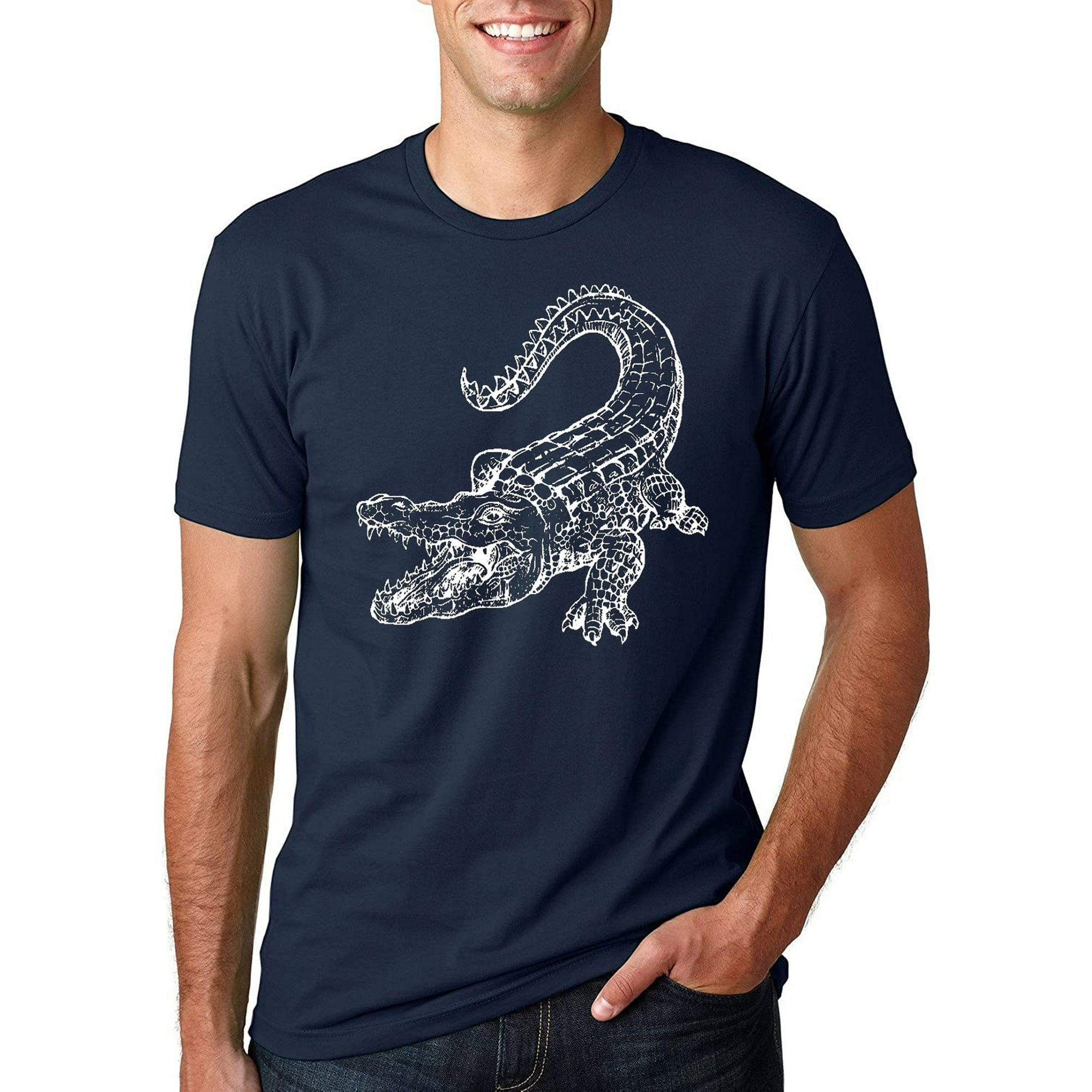 Koyotee Men's Sketch Alligator C13 T-Shirt