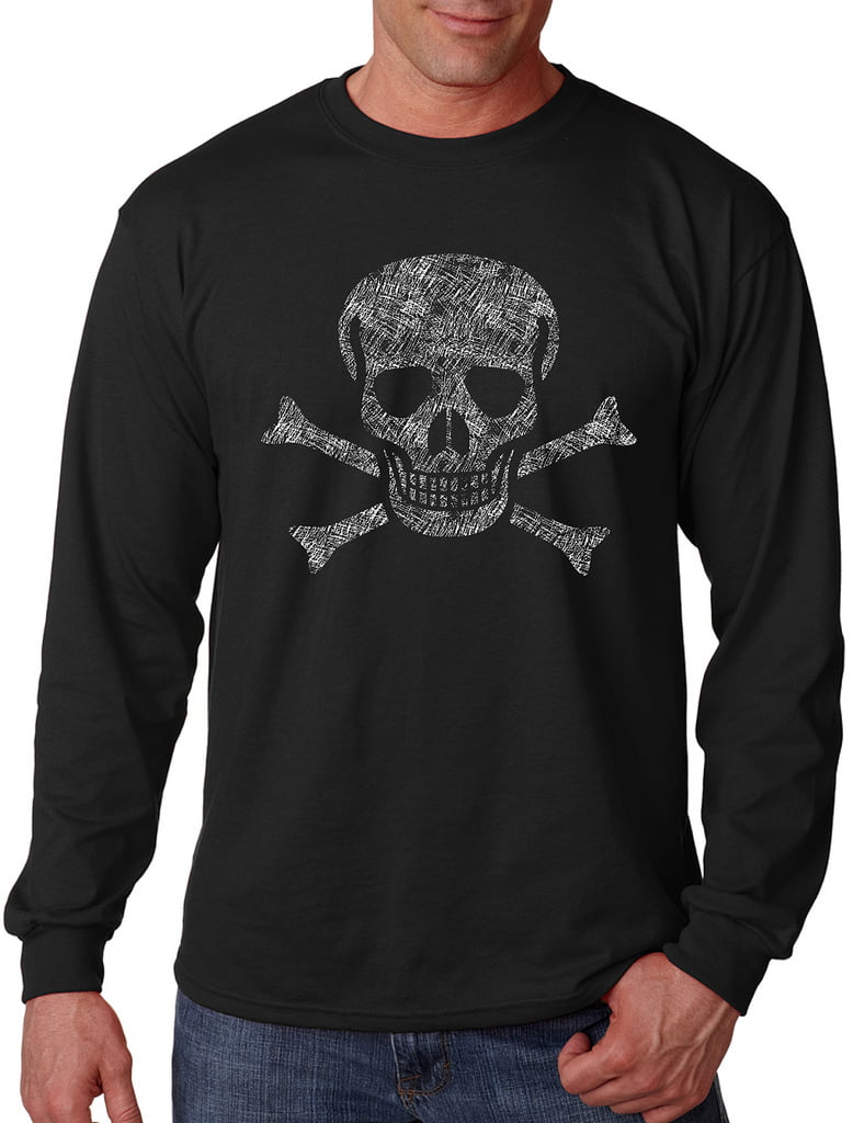 SAINT MICHAEL Black Skull Vl Long Sleeve T-shirt – PENGUIN
