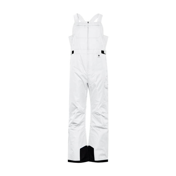 Men's Ski Bibs Snow Insulated Waterproof Winter Overalls Ripstop Adjustable Strap Snowboarding Pants for Cold Weather