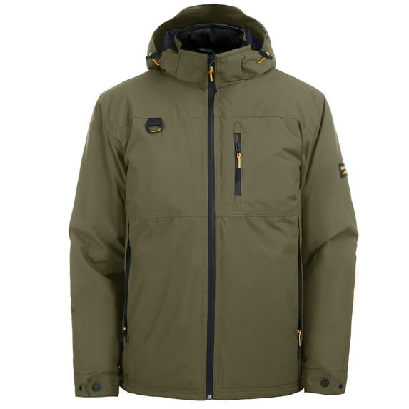 Men s Ski Jacket Down Insulated Waterproof Winter Jacket Windproof Snowboard Snow Coat