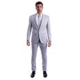 thumbnail image 1 of Men's Skinny-Fit 2pc Suit w/ Peak Lapel, 1 of 4