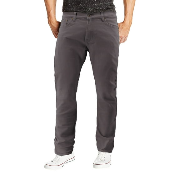 Men's Skinny Fit Cotton Blend Denim Stretch Casual Work Jean Pants (Dark Gray, 30W x 30L)