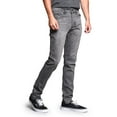 thumbnail image 1 of Men's Skinny Fit Stretch Raw Denim Jeans, Up To 42W, 1 of 5