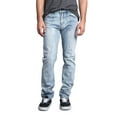 thumbnail image 1 of Men's Skinny Fit Stretch Raw Denim Jeans, Up To 42W, 1 of 5