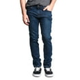 thumbnail image 1 of Men's Skinny Fit Stretch Raw Denim Jeans, Up To 42W, 1 of 5