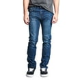 thumbnail image 1 of Men's Skinny Fit Stretch Raw Denim Jeans, Up To 42W, 1 of 5