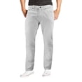 thumbnail image 1 of Men's Skinny Fit White Cotton Blend Denim Stretch Casual Work Jean Pants (White, 38W x 32L), 1 of 3