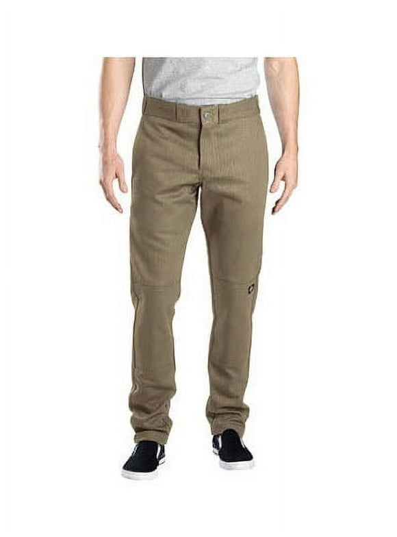 Men's Skinny Straight Fit Double Knee Work Pant 30 Inse