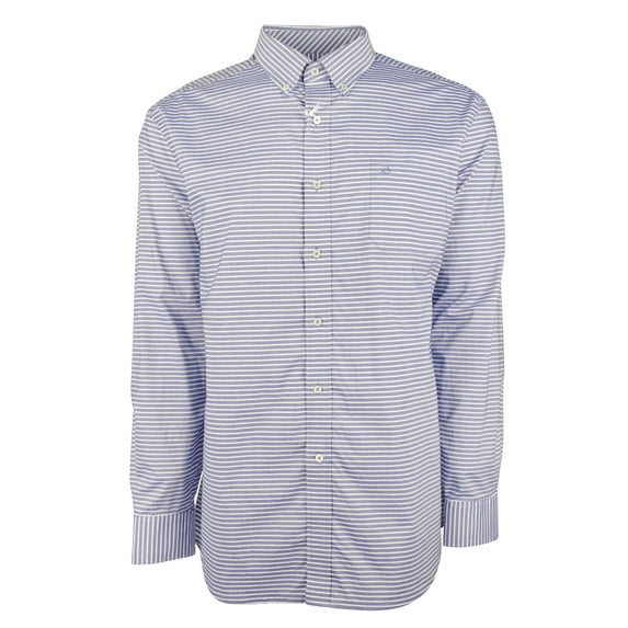 Men's Skipjack Horizontal Stripes Long Sleeves Shirt BN Medium