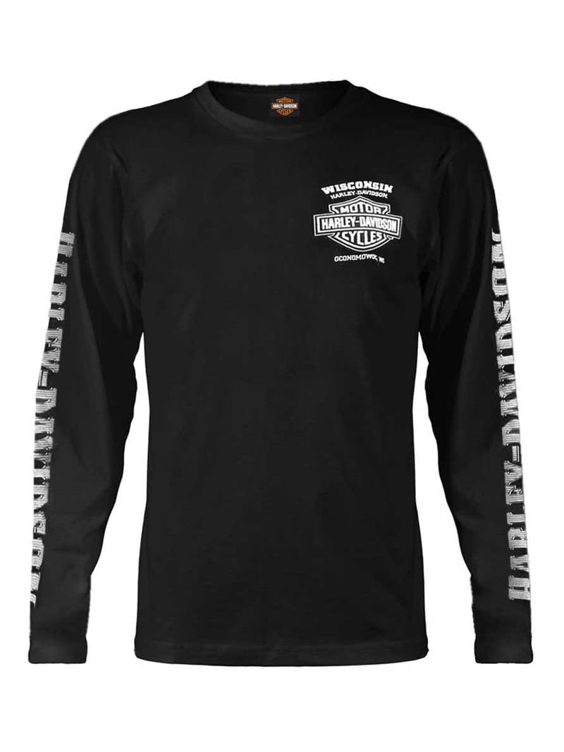 Harley-Davidson Original Merchandise Men's Lightning Crest Graphic