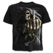 Men's Skull Print Short Sleeve T-Shirt Novelty Graphic Tee Shirt