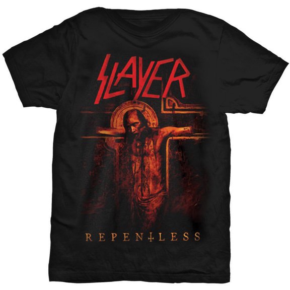 Men's Slayer Crucifix T-shirt XX-Large Black