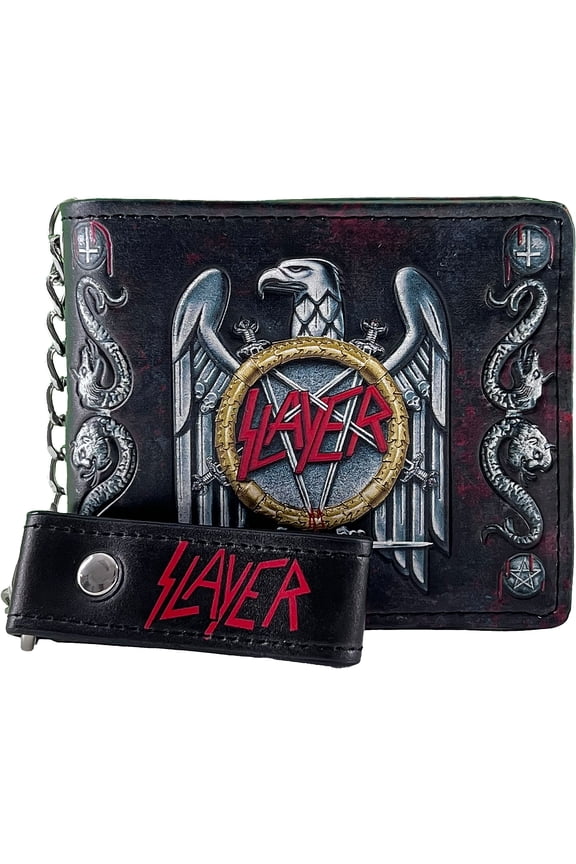 Men's Slayer Wallet Tri-Fold Wallet Multi