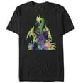 thumbnail image 1 of Men's Sleeping Beauty Maleficent Dragon  Graphic Tee Black 3X Large, 1 of 4