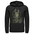 thumbnail image 1 of Men's Sleeping Beauty Maleficent Twisted Queen  Pull Over Hoodie Black 2X Large, 1 of 3