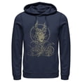 thumbnail image 1 of Men's Sleeping Beauty Maleficent Twisted Queen Pull Over Hoodie Navy Blue X Large, 1 of 3