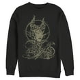 thumbnail image 1 of Men's Sleeping Beauty Maleficent Twisted Queen Sweatshirt Black 2X Large, 1 of 3
