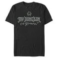 thumbnail image 1 of Men's Sleeping Beauty Valentine's Day Maleficent My Dungeon or Yours Graphic Tee Black 2X Large, 1 of 5