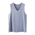 thumbnail image 1 of Men's Sleeveless Athletic Tank Top - Breathable, Moisture-Wicking, Lightweight Nylon Spandex - Gym/Running - Sizes L-XXXXL, 1 of 2