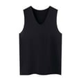 thumbnail image 1 of Men's Sleeveless Athletic Tank Top - Breathable, Moisture-Wicking, Lightweight Nylon Spandex - Gym/Running - Sizes L-XXXXL, 1 of 2